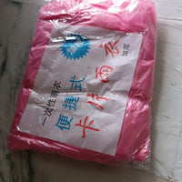 Ultra Lightweight Disposable Raincoat with Hood for Adults (1 Pc)