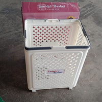 Multipurpose Foldable Laundry Basket with Wheels