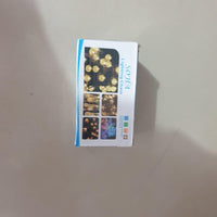 String Lights for Decoration - 14 LED Rain Drop Fairy Lights Waterproof Indoor Outdoor for Home Decoration