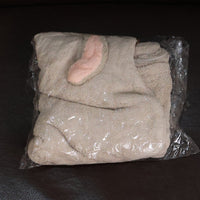 Cute Animal Ear Hooded Hair Drying Towel Wrap (1 Pc)