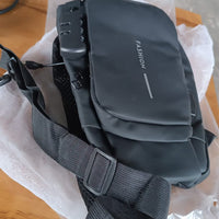 Trendy Anti-theft Crossbody Sling Bag With Usb Charging Port (1 Pc)