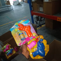 Bubble Gun Elephant Hand Pressing Bubble Gun Toy for Kids Bubble Liquid Bottle with Fun Loading