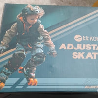 Adjustable Quad Roller Skates for Kids (Large / 1 Pair)