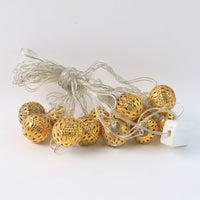 Golden Lakshmi Ganesh LED Lighted Diya