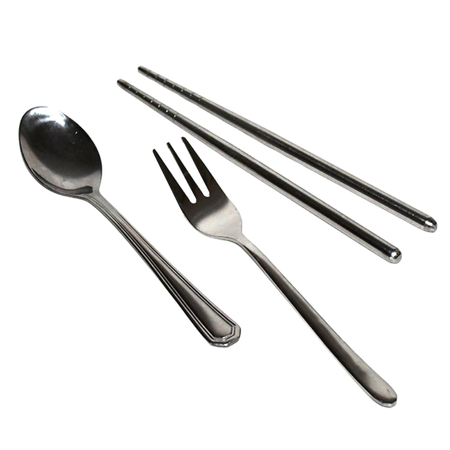 Steel Utensil Set with Spoon