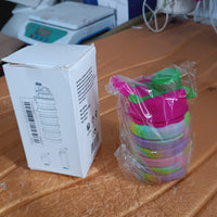 Colorful Collapsible Silicone Water Bottle (1 Pc)