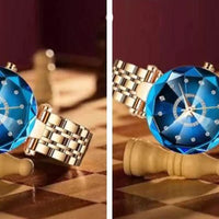 Women's Beautiful Diamond Shape Watch (Pack of 2)