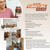 All In One Furniture Polish 450 grm Pack of 3