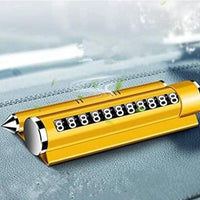 Multipurpose Car Safety Hammer